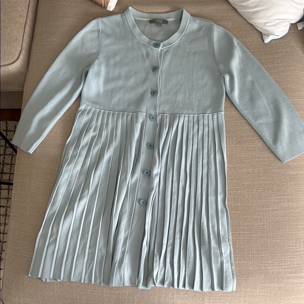 COS light blue Long Sleeve Sweater Dress